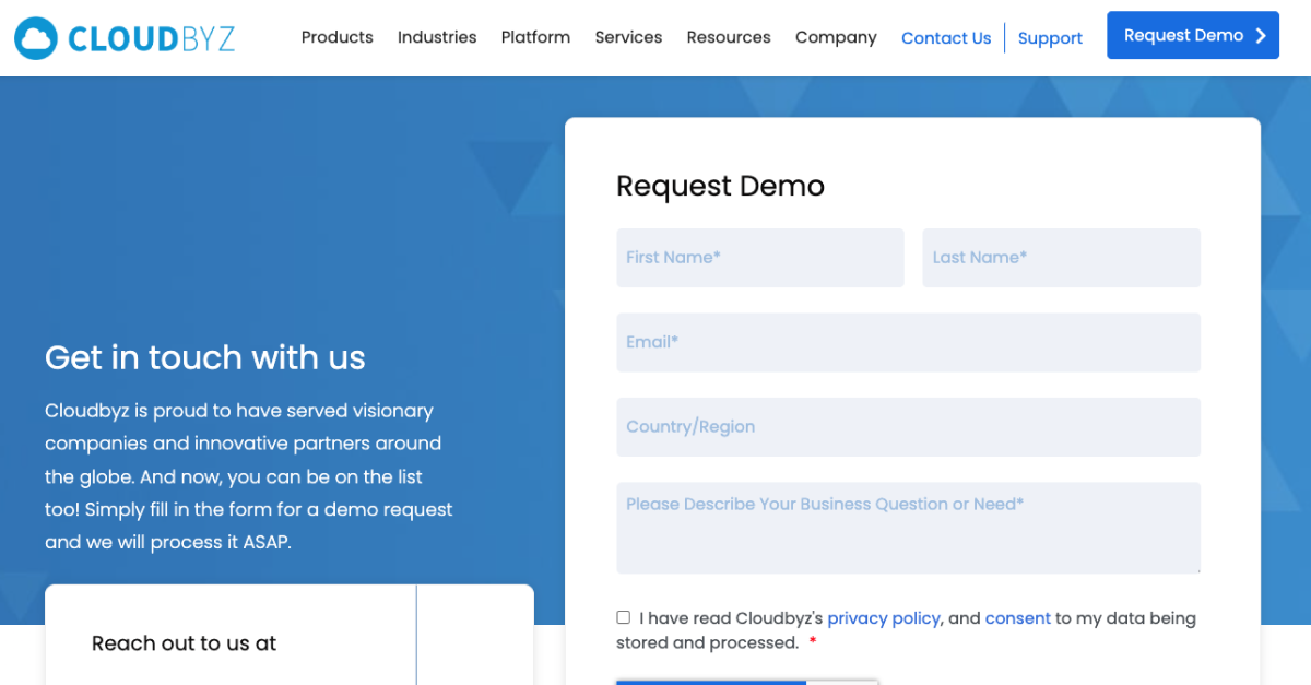 Request demo